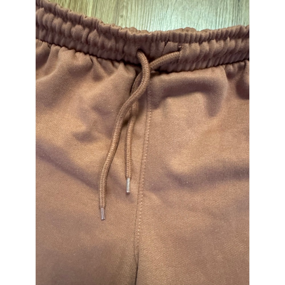 Volcom Womens Clay Brown Wide Leg Graphic Sweatpants B1202501 Small - Picture 4 of 7